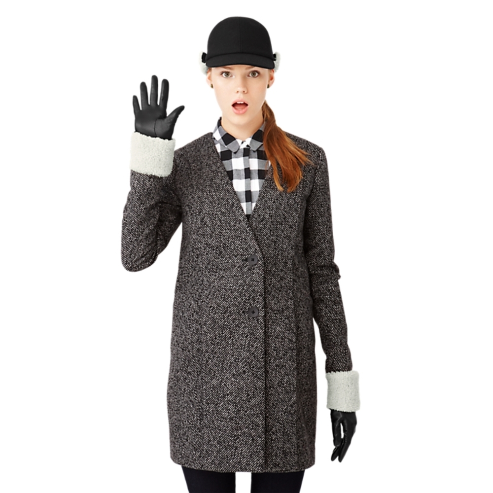 Kate Spade Wool Cocoon Coat